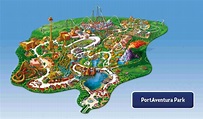 Mapa de PortAventura, planifica tu visita al parque | Estiber.com