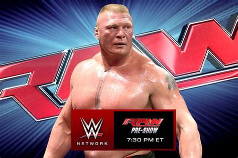 Wwe Raw Results Live Blog Feb 1 2016 Brock Lesnar