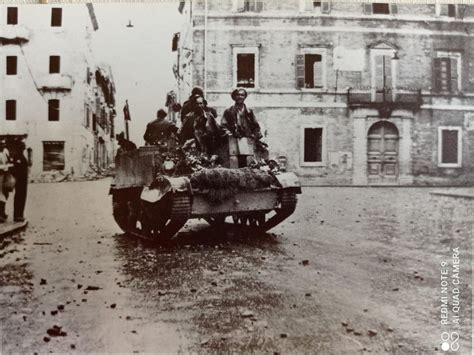 19 Giugno 1944 Gli Alleati Entrano In S Benedetto Nella Foto Un