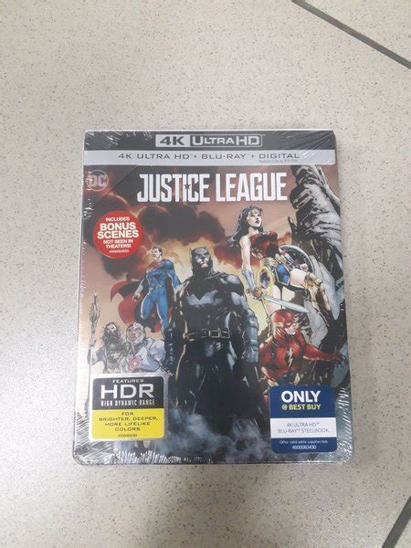 Jual Blu Ray Ori Justice League 4k Ultra Hd Steelbook Artwork By Jim