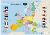 Large detailed European Union map – 2011. European Union large detailed ...
