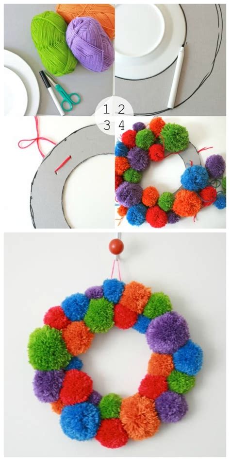 10 Awesome No Knit Diy Yarn Project Tutorials K4 Craft