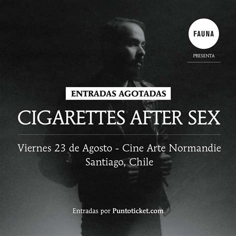 Cigarettes After Sex En Concierto En La Cúpula De Santiago De Chile Viernes 23 De Agosto 2019