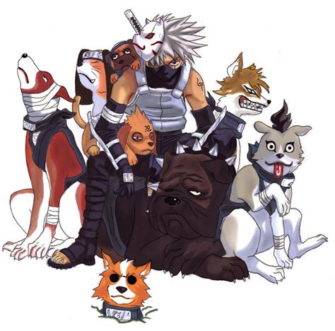 Kakashi Dogs Coloured By Jessicacicca On Deviantart