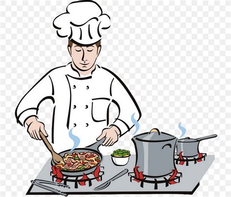 Chef Cooking Clip Art Kitchen Vector Graphics Png 730x700px Chef