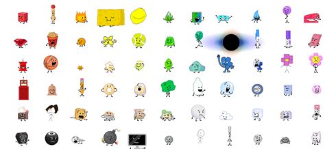 Bfb Character Poses