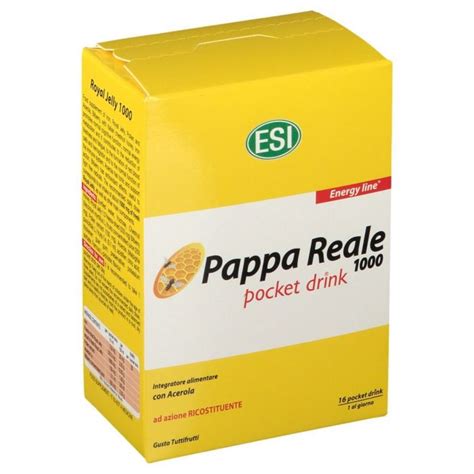 Esi Pappa Reale Integratore Alimentare 16 Pocket Drink Da 10 Ml Più