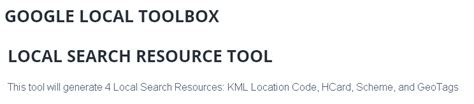 Local Seo Tools You Must Have In Your Toolbox