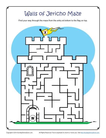 Types Of Free Printable Bible Activities For Kids On Sunday School Zone