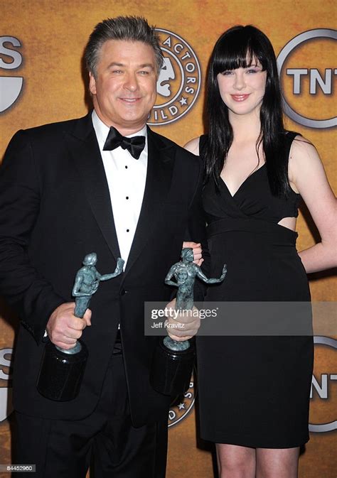 Actor Alec Baldwin And Daughter Ireland Eliesse Pose In The Press News Photo Getty Images