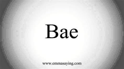 Why The Word Bae Should Encourage Us Even If It Is Kinda Annoying
