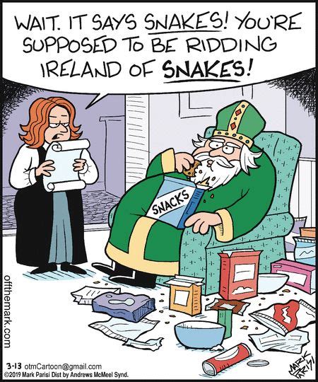 Off The Mark By Mark Parisi For March 13 2019 St Patricks Day Jokes Super