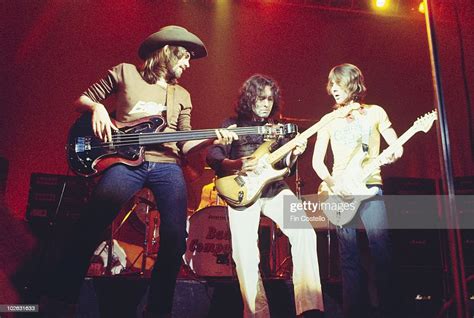 Boz Burrell Paul Rodgers And Mick Ralphs Of Bad Company Perform On