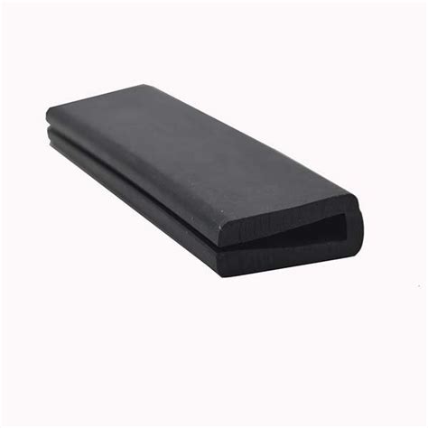 U Section Extruded Epdm Rubber Edge Protector Rubber