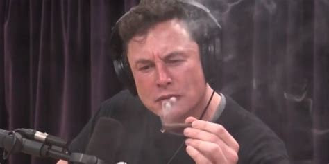 Watch Elon Musk Smoke Weed During Joe Rogan Podcast