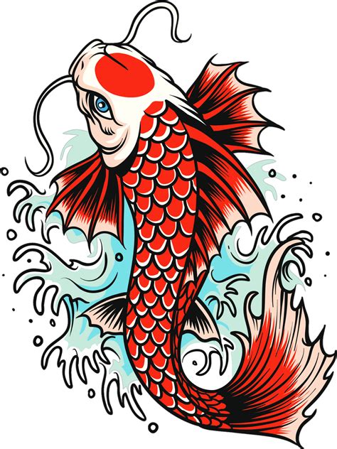 Download Koi Goldfish Carp Fish Tattoo Free Hd Image Clipart Png Free