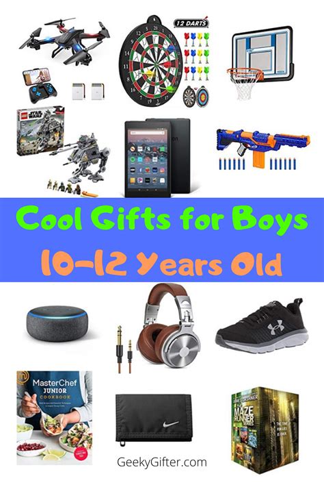 Geeky Gifter  Gifts for Boys Age 1012  https//geekygifter.com