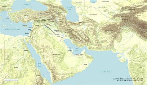 Ancient Babylon Map Location