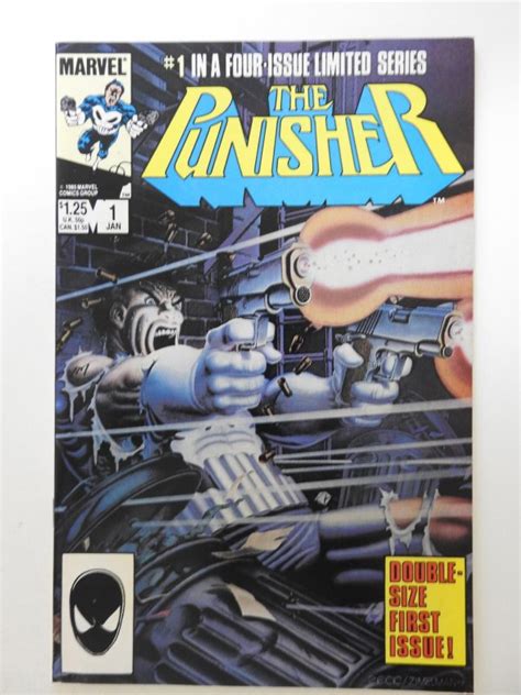 The Punisher 1 Direct Edition 1986 Vf Condition Comic Books