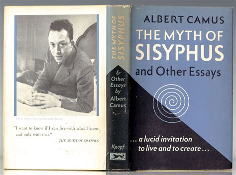 The Myth Of Sisyphus Albert Camus First Edition Rare