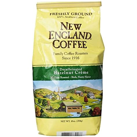 New England Coffee Hazelnut Creme Decaffeinated Ounce Pack The