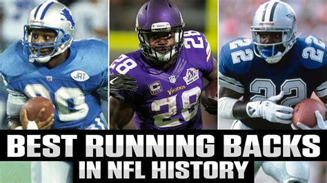 Nfl Top 10 Best Running Backs Ever Sog Sports