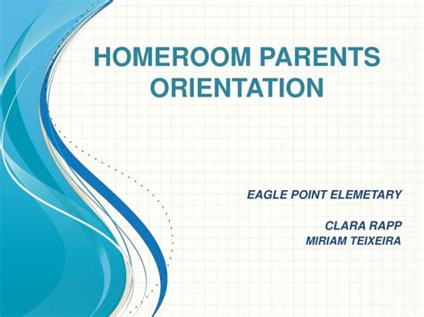 Ppt Homeroom Parents Orientation Powerpoint Presentation Free