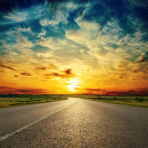 Highway Sunset Stock Photos Pictures And Royalty Free Images Istock