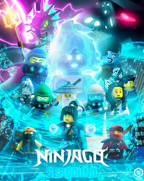 Artstation Ninjago Seabound Poster By Me Hamada Ninja