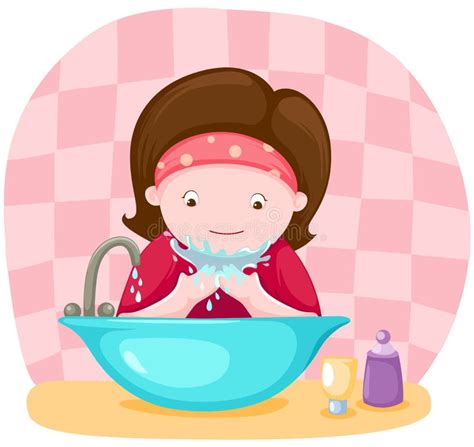 19 Girl Washing Her Face Free Stock Photos Stockfreeimages