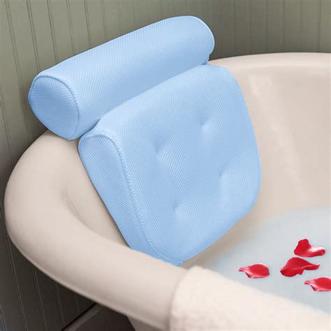 bathtub pillow large spa mesh pillow bath cushion headrest for shoulder neck s
