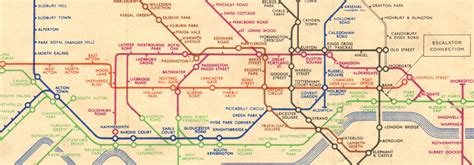 London Underground Transport Railway Map No 1 1937 By Beck Harry C