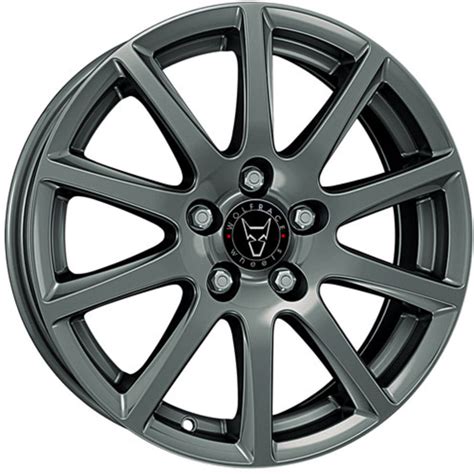 7x17 Wolfrace Gb Milano Gloss Titanium Supplier Of Alloy Wheels And