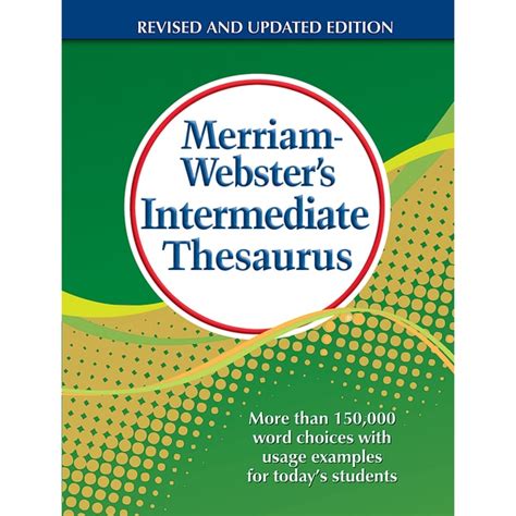 Merriam Webster Merriam Websters Intermediate Thesaurus 9780877791768