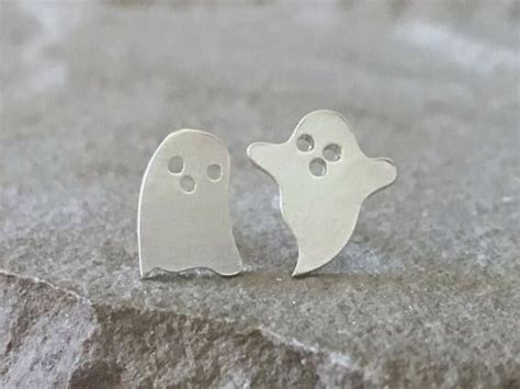 Get Ready For Halloween With These Oh So Cute Hand Sawn Ghost Stud