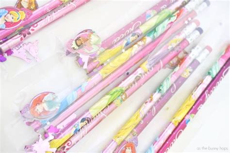 Disney Princess Pencil Valentines As The Bunny Hops