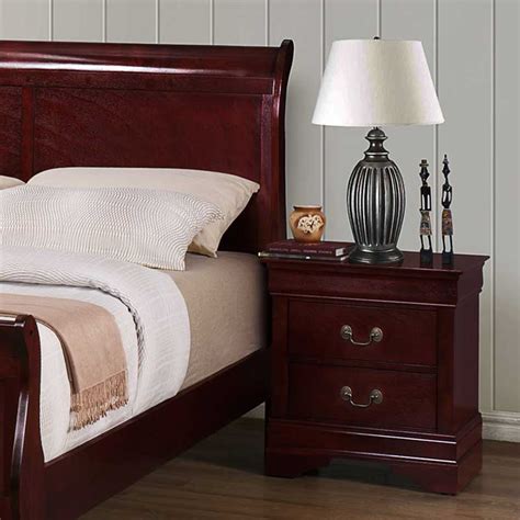Lauter's furniture offers discounts on famous brands with free delivery & setup to pa, nj, ny by our courteous tremendous discounts. Nightstand for Cherry Bedroom Set - The Furniture Shack ...