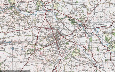 Historic Ordnance Survey Map Of Harrogate 1925
