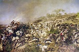 Battle Of Dogali: Italy In Eritrea In February 1887. Painting by ...