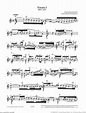 Bach: Guitar Sonata in G minor, BWV 1001 sheet music
