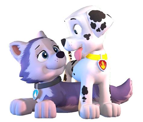 Marshall X Everest Happy By Teai154 On Deviantart Paw Patrol