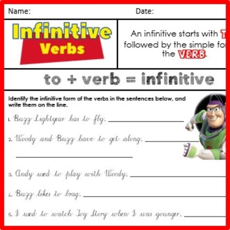 Grade 4 English Home Language Infinitive Verbs Lesson And Worksheet • Teacha
