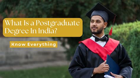 What Is A Postgraduate Degree In India By Prattush Das Aug 2023