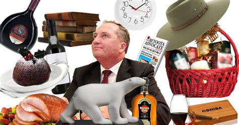 Barnaby Joyce S Gift Register Shows The Stranger Points Of Being Deputy