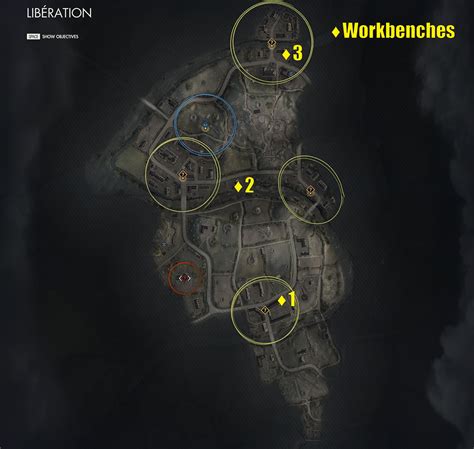 Libération Workbenches Locations Sniper Elite 5 Wiki Guide