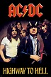 AC/DC Highway to Hell Poster 24x36 inch - The Blacklight Zone