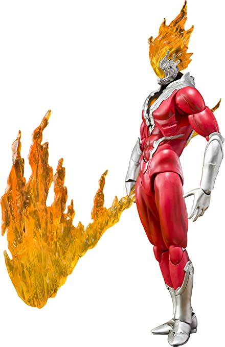 Ultra Act Ultraman Zero Glen Fire About 160mm Abs And Pvc And Pom Painted