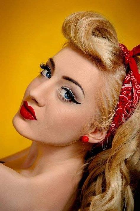 Pin Up Hair And Perfect Brows Hair In 2018 Pinterest