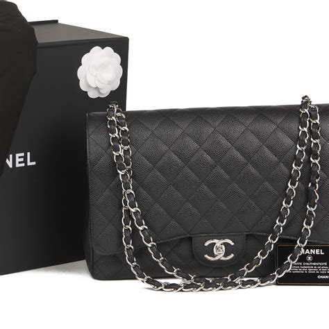 Chanel Black Quilted Caviar Handbag Literacy Basics