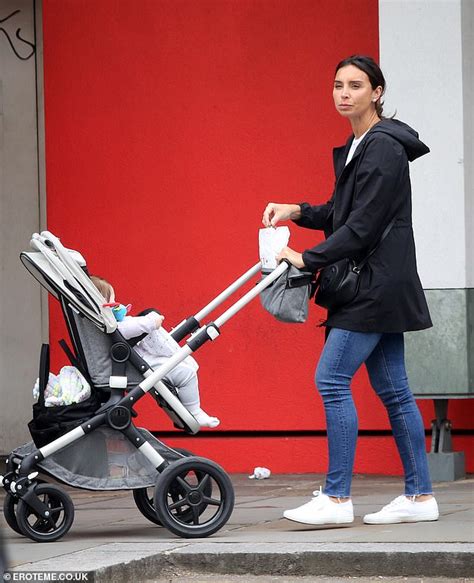 Christine Lampard Lovingly Kisses Daughter Patricia Months As They Enjoy A Stroll Daily